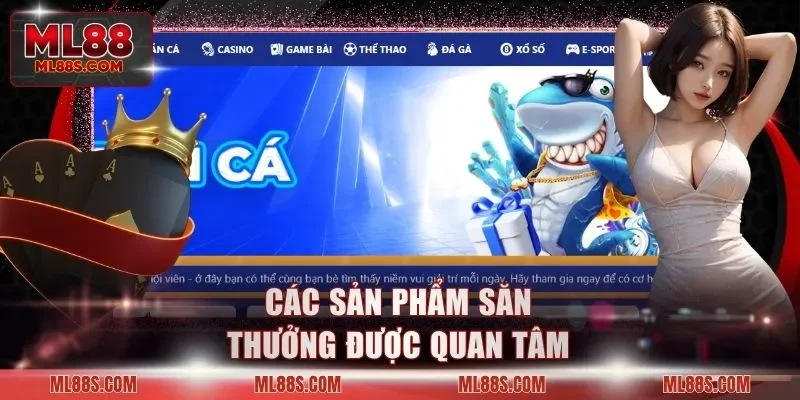 Các sản phẩm săn thưởng được quan tâm