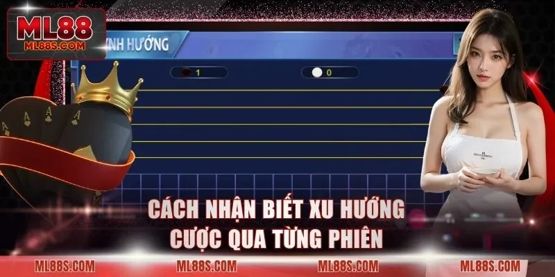 Cách nhận biết xu hướng cược qua từng phiên