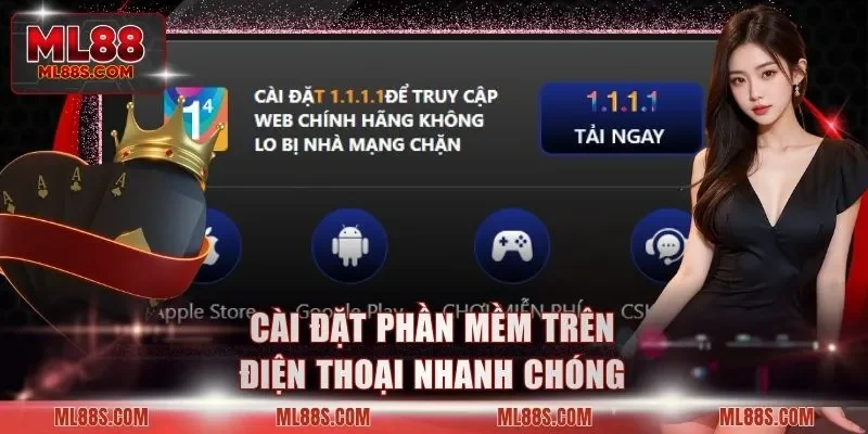 Cài đặt phần mềm trên điện thoại nhanh chóng