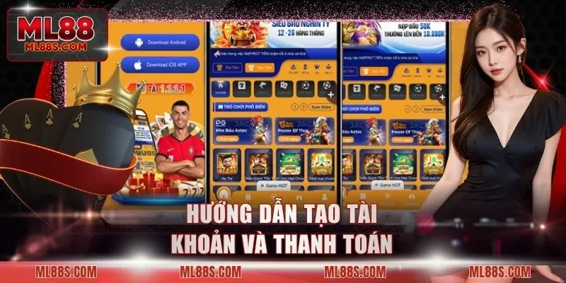 Hướng dẫn tạo tài khoản và thanh toán