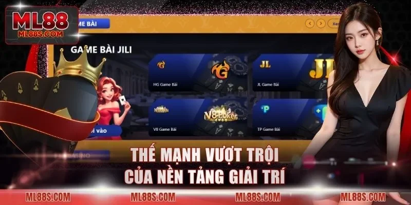 Thế mạnh vượt trội của nền tảng giải trí